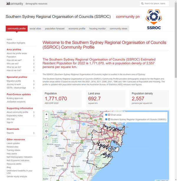 Southern Sydney Regional Organisation of Councils (SSROC)