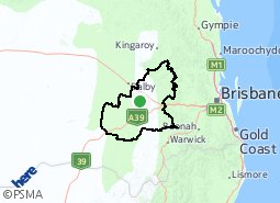 Toowoomba suburb boundaries
