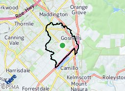 city of gosnells mapping City Of Gosnells Suburb Boundaries city of gosnells mapping