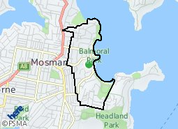 balmoral geography notes profile mosman location au